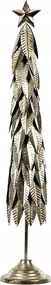 Karácsonyfa Figura Ezüst Loft 56cm Karácsony Magas Nagy
