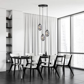 Emibig modern függeszték astral fekete grafit emi1266/3prem