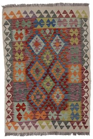 Etnikai Kilim szőnyeg Chobi 160x110 kézi szövésű afgán gyapjú kilim