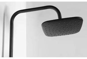 Aqualine - Zuhany készlet KERA matt fekete