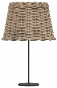 barna fonott lámpaernyő Ø30 x 20 cm