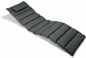 DIVERO Párna nyugágyhoz Garthen antracit