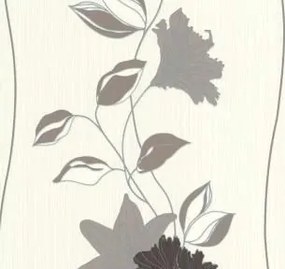 Vinyl fali tapéta virágokkal növényi levelek virág As Creation