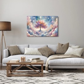 Kép – Életfa a felhőkben (90x60 cm)