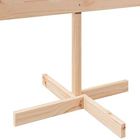 tömör fa karácsonyfa-dekoráció 150 cm