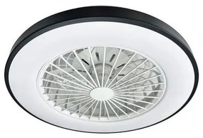 LED Mennyezeti lámpa ventilátorral OPAL LED/48W/230V + távirányítás