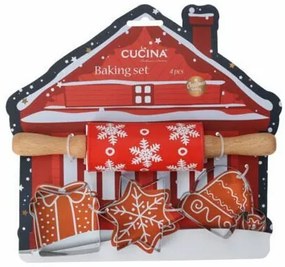La Cucina Házikó 4 db-os sütő szett