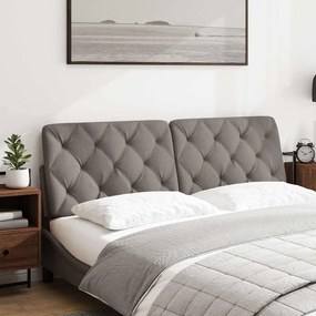 tópszínű szövet fejtámla párna 160 cm