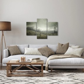 A vihar előtti táj képe (90x60 cm)