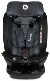 Lionelo - Forgatható autósülés alappal BASTIAAN i-Size 40-150 cm Szürke (Stone)