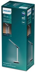 Philips - LED érintős asztali lámpa IVORY LED/5W/5V 2700-5000K CRI 90