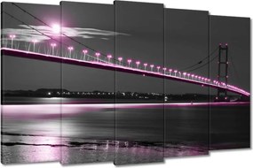 Festmények 150x95 Lila világítás