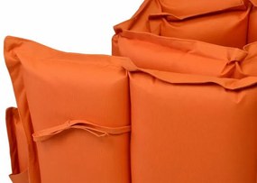 DIVERO Párna nyugágyhoz narancssárga