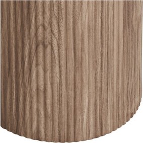 Kerek tárolóasztal márvány dekoros asztallappal ø 45 cm Athens – House Nordic