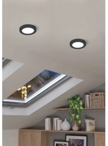 Eglo 900934 - LED álmennyezeti beépíthető lámpatest FUEVA FLEX LED/5,5W/230V 4000K fekete