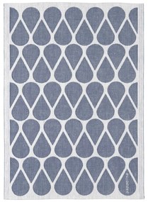 Lenkeverék konyharuha 46x66 cm Otis Blue – Pappelina