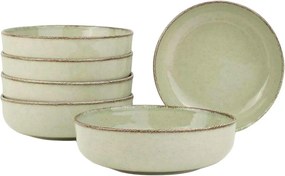 Világoszöld porcelán tálka szett 6 db-os 75 ml – Hermia