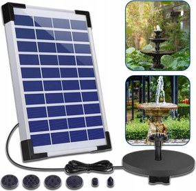 Lebegő Napelemes Vízpumpa Kerti Tóhoz Vagy Madárkúthoz