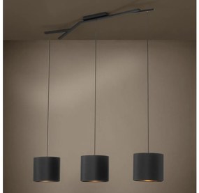 Eglo 39886 - Csillár zsinóron BALNARIO 3xE27/40W/230V