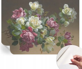 Öntapadós Stílusos Dekoratív Fotótapéta Virágos elegancia 312x219 cm