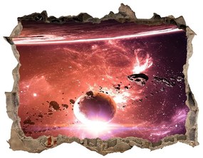 3d lyuk fal dekoráció Galaktika nd-k-90324438