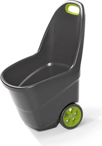 Easy go xl műanyag kerti talicska 62l szürke-világos zöld