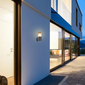 Rabalux 7158 - Kültéri fali lámpa TEPLICE 1xE27/12W/230V IP44