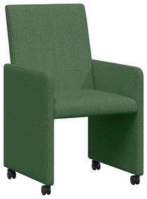 Kerekes Étkező Székek 2 pcs Szürke zöld 57 x 66 x 94 cm