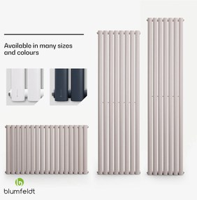 Tallheo, 41 x 180, radiátor, fürdőszoba radiátor, csőradiátor, 1435 W, melegvizes, 1/2