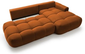Sarokkanapé Ombre (J) (réz + piros). 1100452