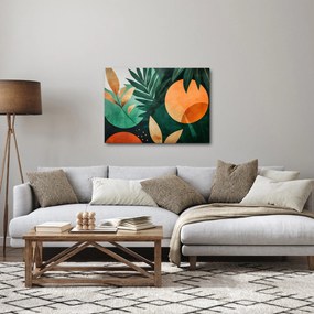 Kép - Geometrikus természeti minták (70x50 cm)