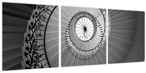 Kép - Lépcsőház 2 (órával) (90x30 cm)