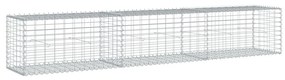 horganyzott vas gabion kosár fedéllel 300 x 50 x 50 cm
