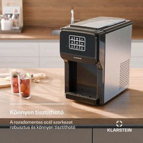 Klarstein ArcticBlend 3in1 jégkészítő, 20 kg/24ó, Jéggolyó, Zúzott jég, Vízadagoló