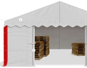 Raktárcsarnok/ garázs 3x6 2m Comfort PE 240g Summer