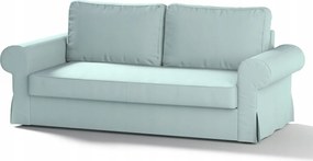 Dekoria Backabro 3 személyes kinyitható kanapé huzat Ikea kék