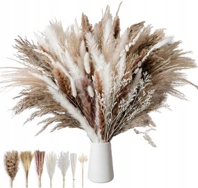 Pampas FƱ SzĂĄrĂtott DĂszes VĂĄza Csokor 60 db