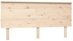 tömör fenyőfa ágyfejtámla 164x6x82,5 cm