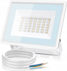 Led fényvető Slim 30W halogén 4000K 2510lm Kültéri reflektor Aigostar