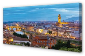 Canvas képek Olaszország Sunset panoráma 100x50 cm