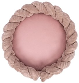 Rózsaszín babafészek 100x100 cm – Meowbaby