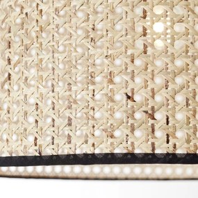 Brilliant - WILEY állólámpa 1xE27/60W/230V fekete/bézs