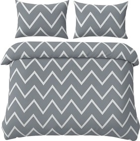 Ágyneműhuzat Garnitúra 220x200 2x Párnahuzat 70x80 Szatén Pamut Különböző Minták