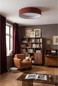 BRILAGI - LED mennyezeti lámpa VELVET SIMPLE LED/24W/230V 3000K Ø 45 cm bordó