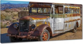 Festmények 180x90 Amerikai busz