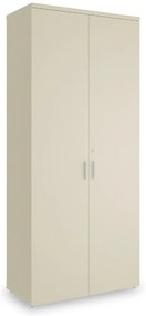 SimpleOffice magas szekrény 80 x 40 x 180 cm, nyír