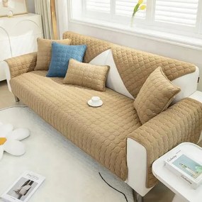 Huzat Kanapé ágytakaró sarok kanapé Versailles fotel 70x150 bézs