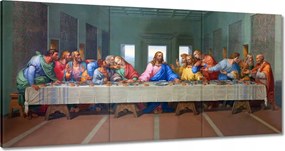 Vászonkép 60x30 Utolsó vacsora Jézus