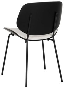 Fehér étkezőszék szett 2 db-os Elio – Ixia