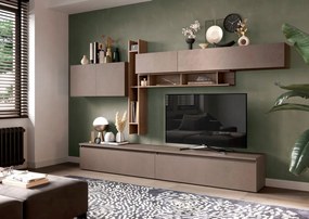 Infinity 2.0 8 elemes szett szürkésbarna / Mercure tölgy
